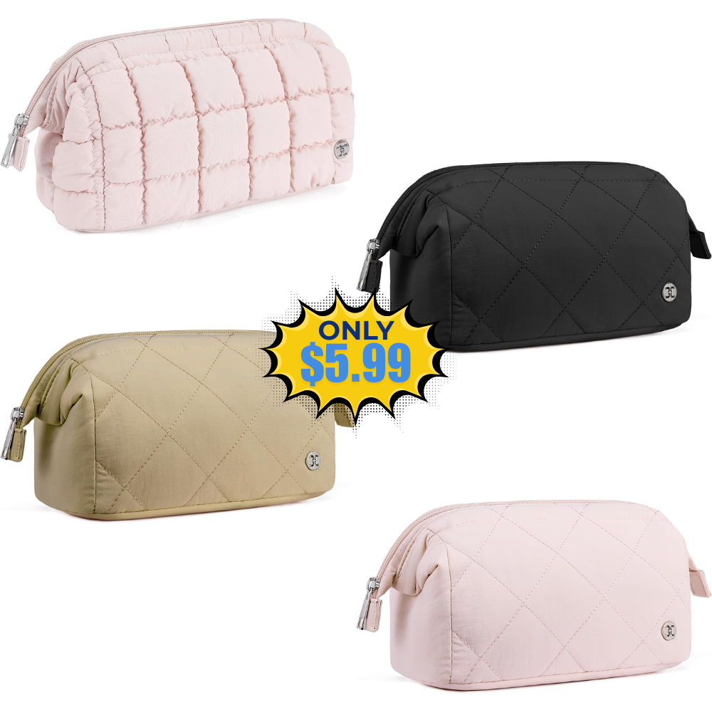 Telena Puffer Makeup Bags