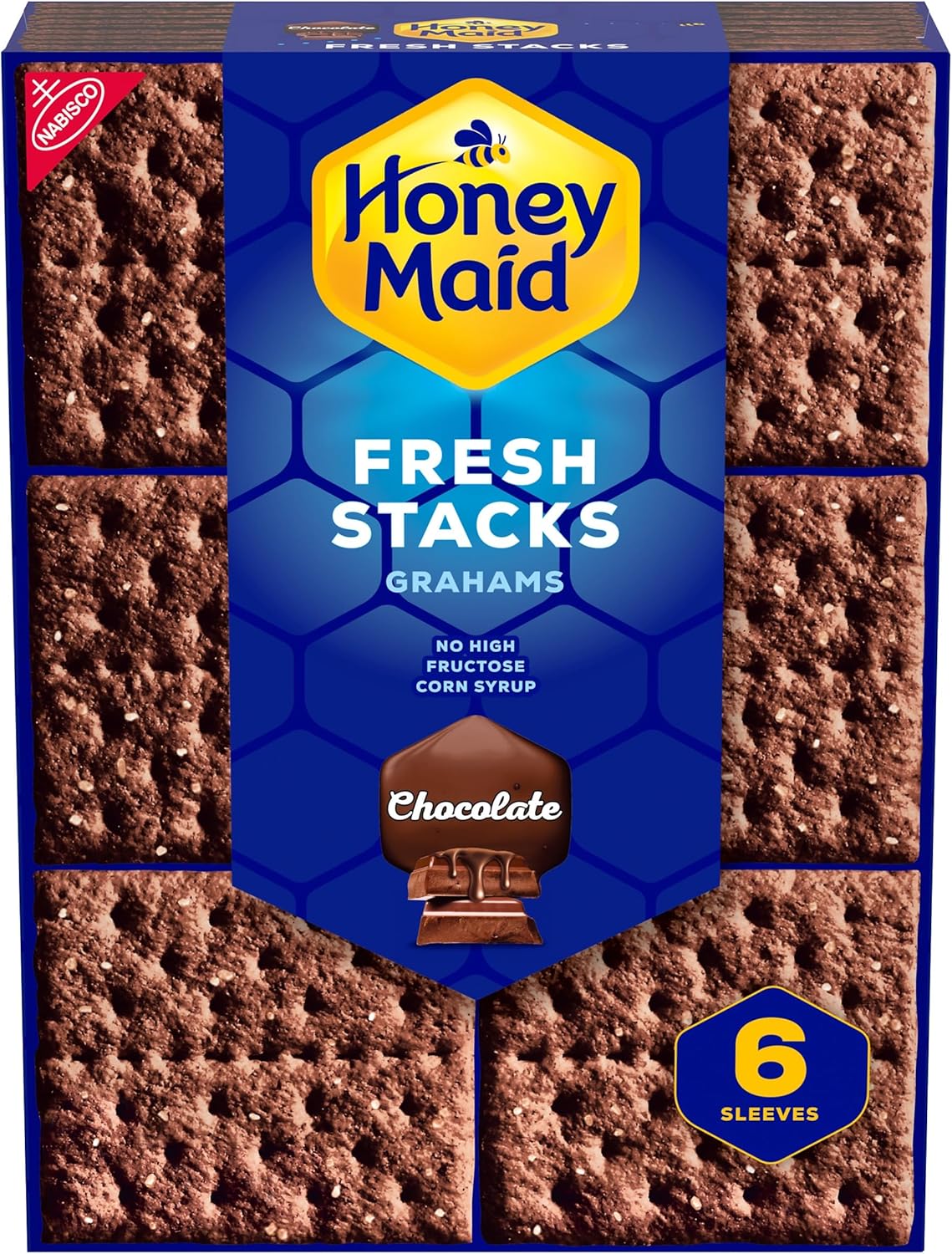 HONEY MAID Fresh Stacks Chocolate Graham Crackers, Travel Sn deal at Amazon