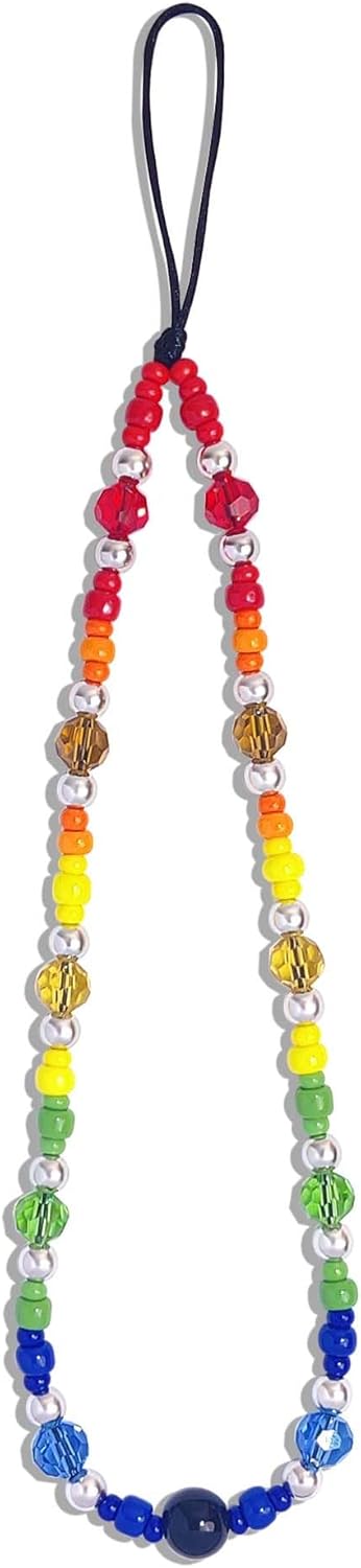 AGEN KGEN Cute Phone Charm Handmade Exquisite Beaded Phone L deal at Amazon