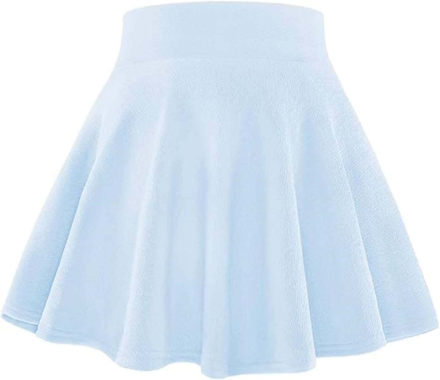 BOOPH Kids Girls Skirt Casual Mini Flare Plain Pleated Skate deal at Amazon