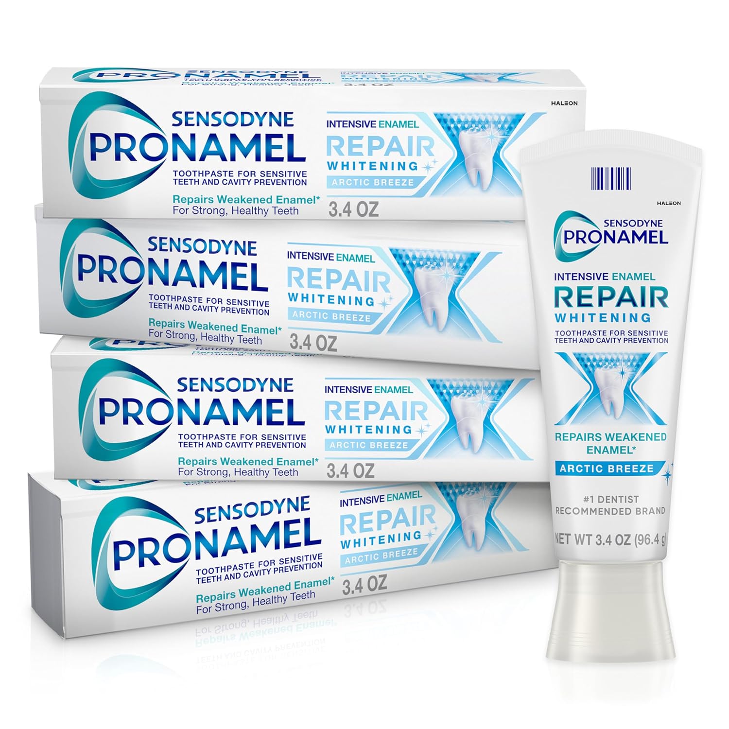 Sensodyne Pronamel Intensive Enamel Repair Toothpaste 4-Pack for $21.56 at Amazon