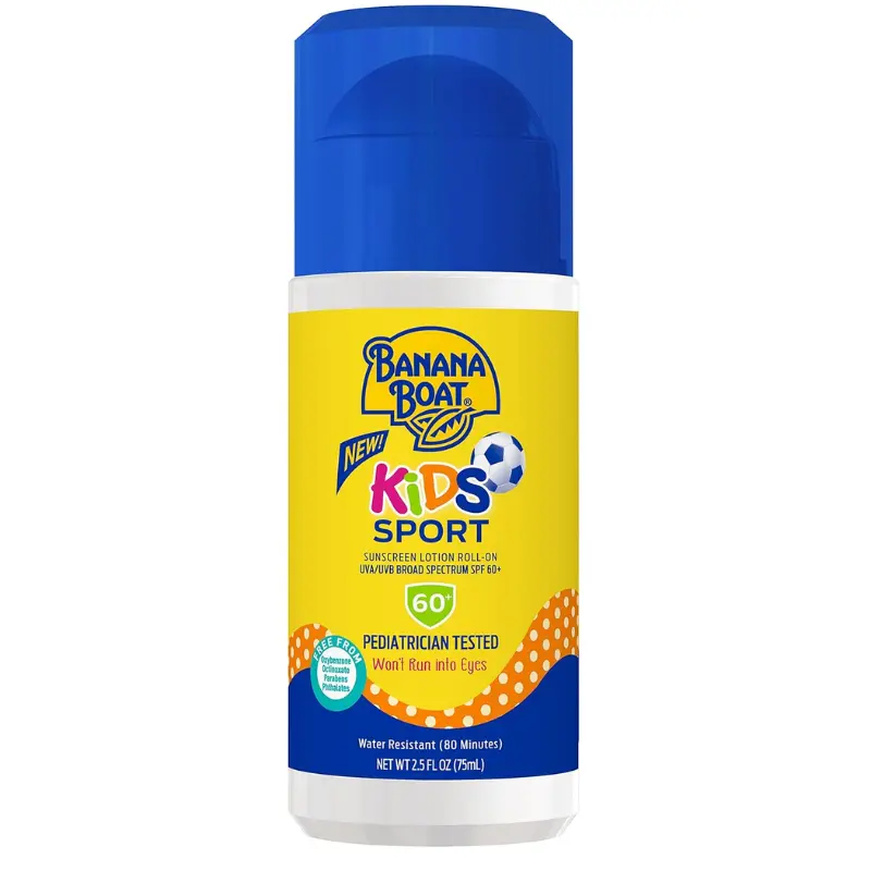 Banana Boat Sport Kids Sunscreen Roll On Lotion SPF 60 Deal: Save 50%