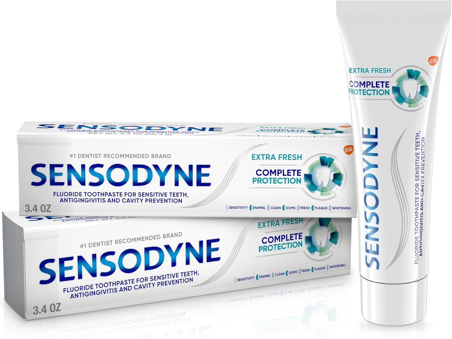 Sensodyne Complete Protection Sensitive Toothpaste For Gingi deal at Amazon