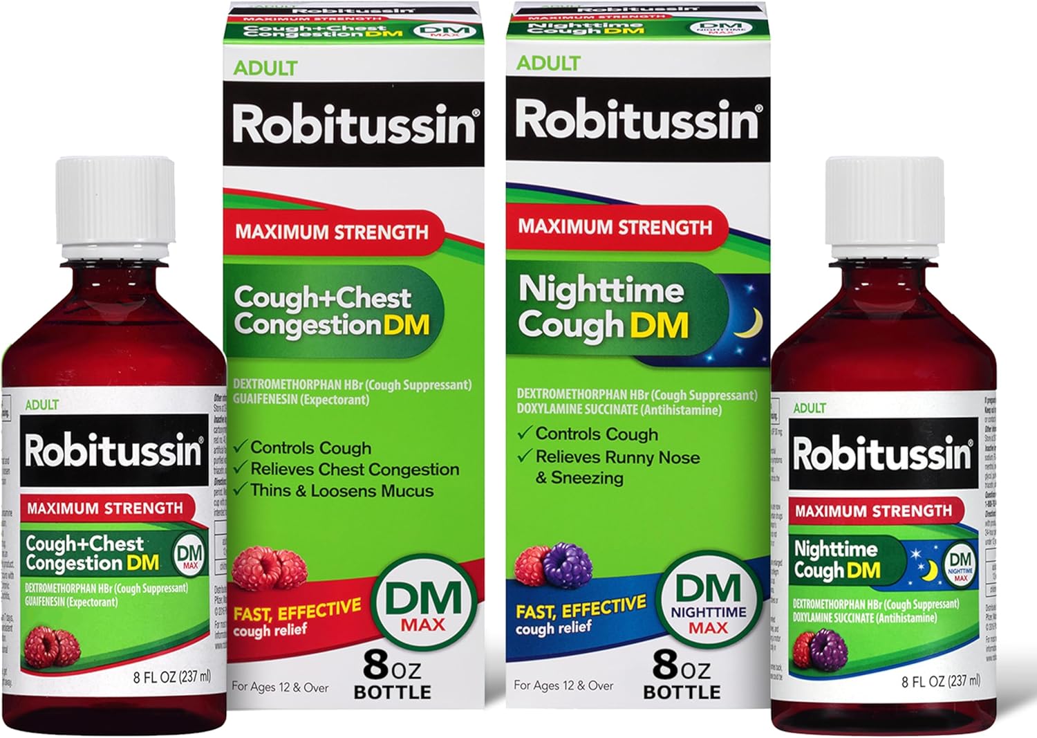 Robitussin DM Max Cough Plus Chest Congestion and Robitussin deal at Amazon