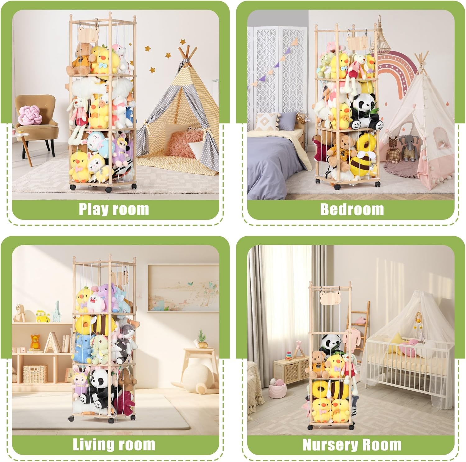 Stuffed Animal Storage & Organizer 50% Off Deal at DealsFinders.com