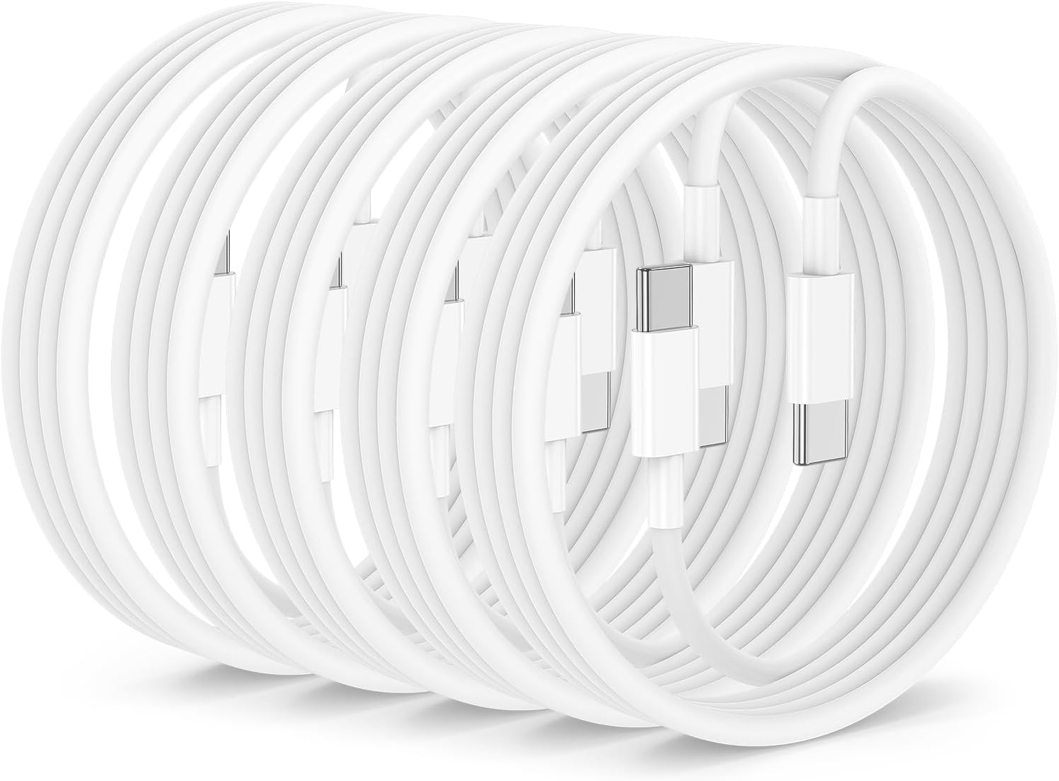 5Pack USB C to USB C Cable 3ft,USB C Charger for iPhone 17 1 deal at Amazon