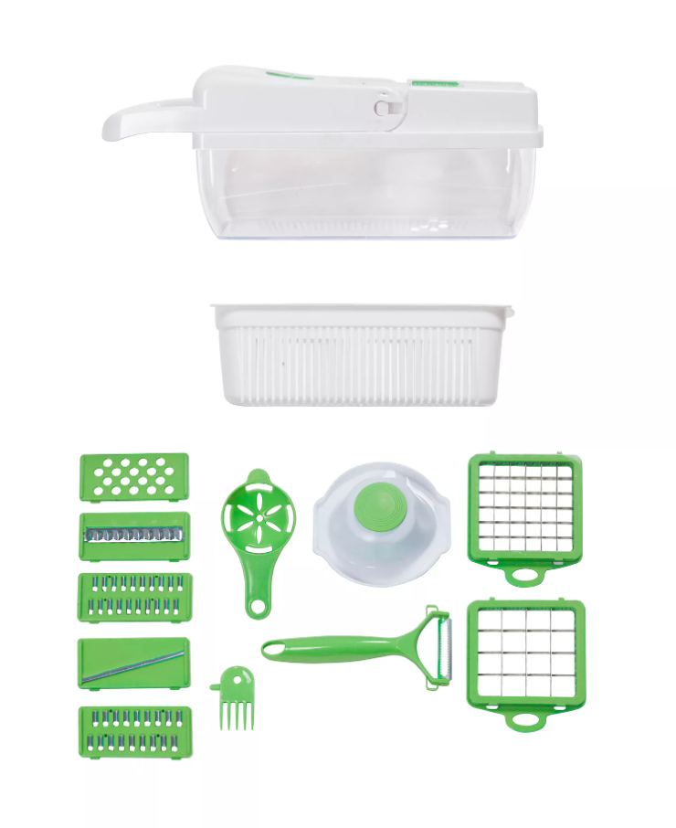 Sedona Kitchen 16-Pc. Handheld Vegetable Chopper Set Deal at Macy’s