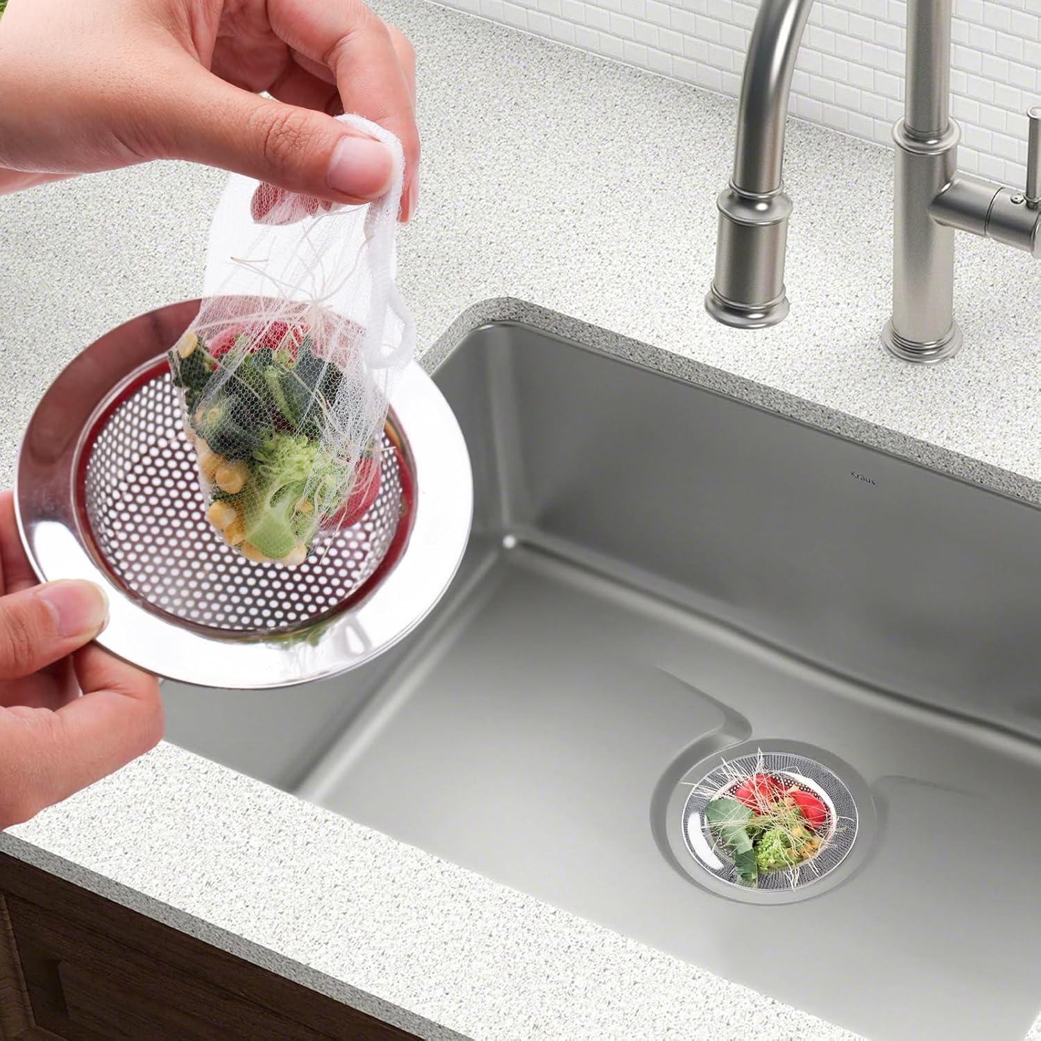 Kitchen Sink Strainer Covers Deal at Amazon: Save 55%