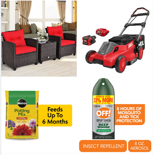 Walmart Daily Pick: Garden and Patio Outdoor FLASH Sale deal at Walmart