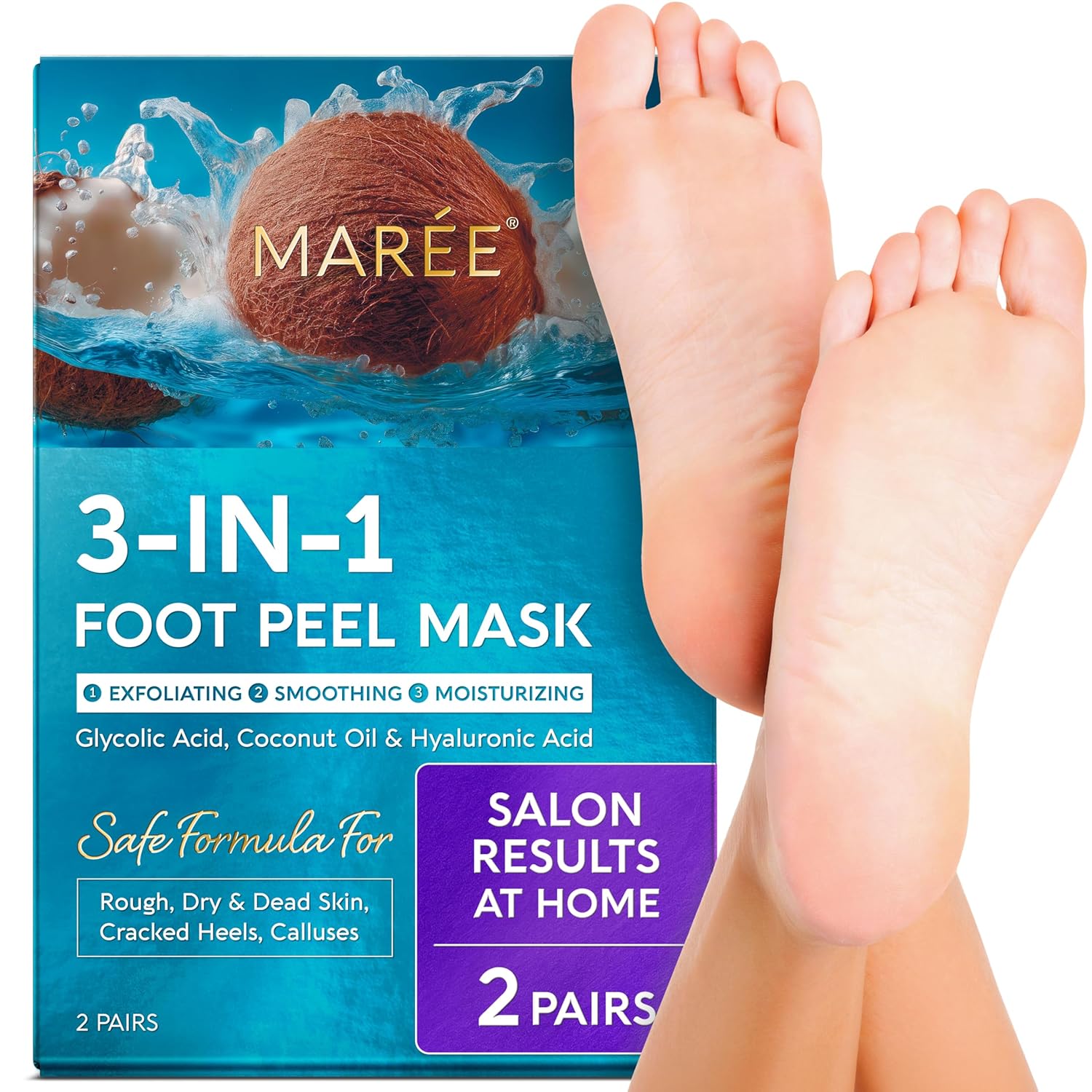 MAREE Foot Peeling Mask Deal at Amazon: $9.99