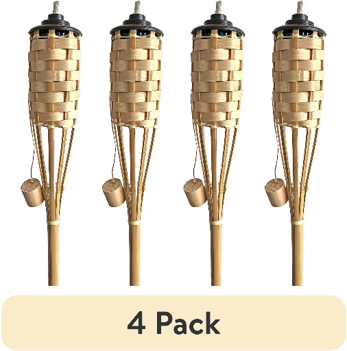 Walmart Home Pick: Pack Mainstays Bamboo Lawn & Garden Torch deal at Walmart