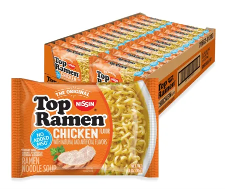 24-Pack 3oz Nissin Top Ramen Noodle Soup deal at Amazon