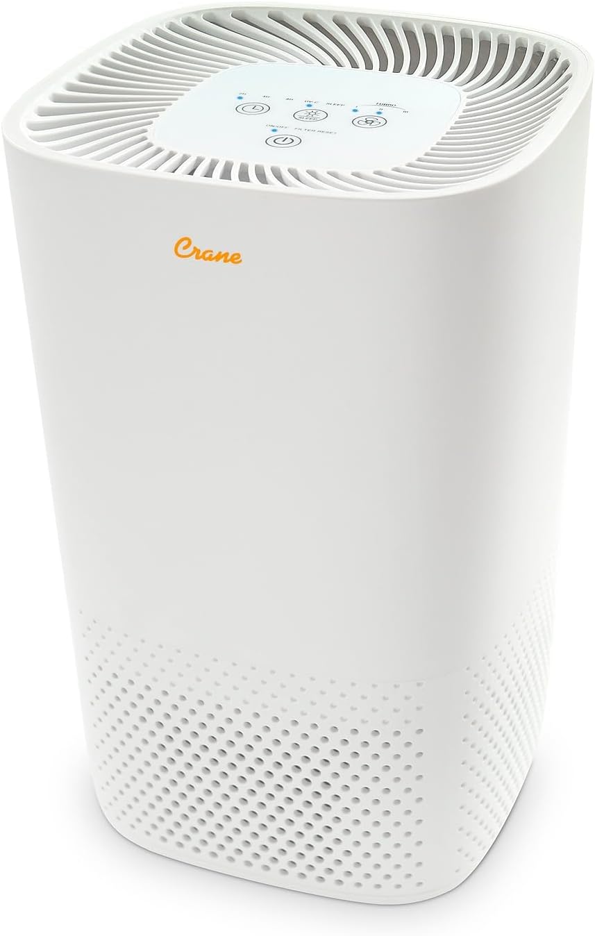 $42.xx (Reg. $109) Crane Air Purifier with True HEPA Filter  deal at Amazon