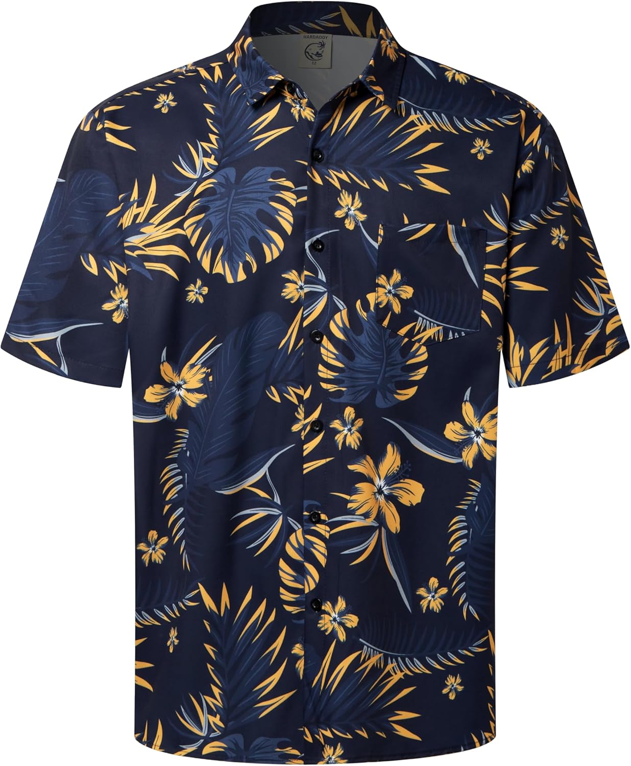 Hardaddy Men's Hawaiian Shirt Short Sleeves Tropical Beach C deal at Amazon