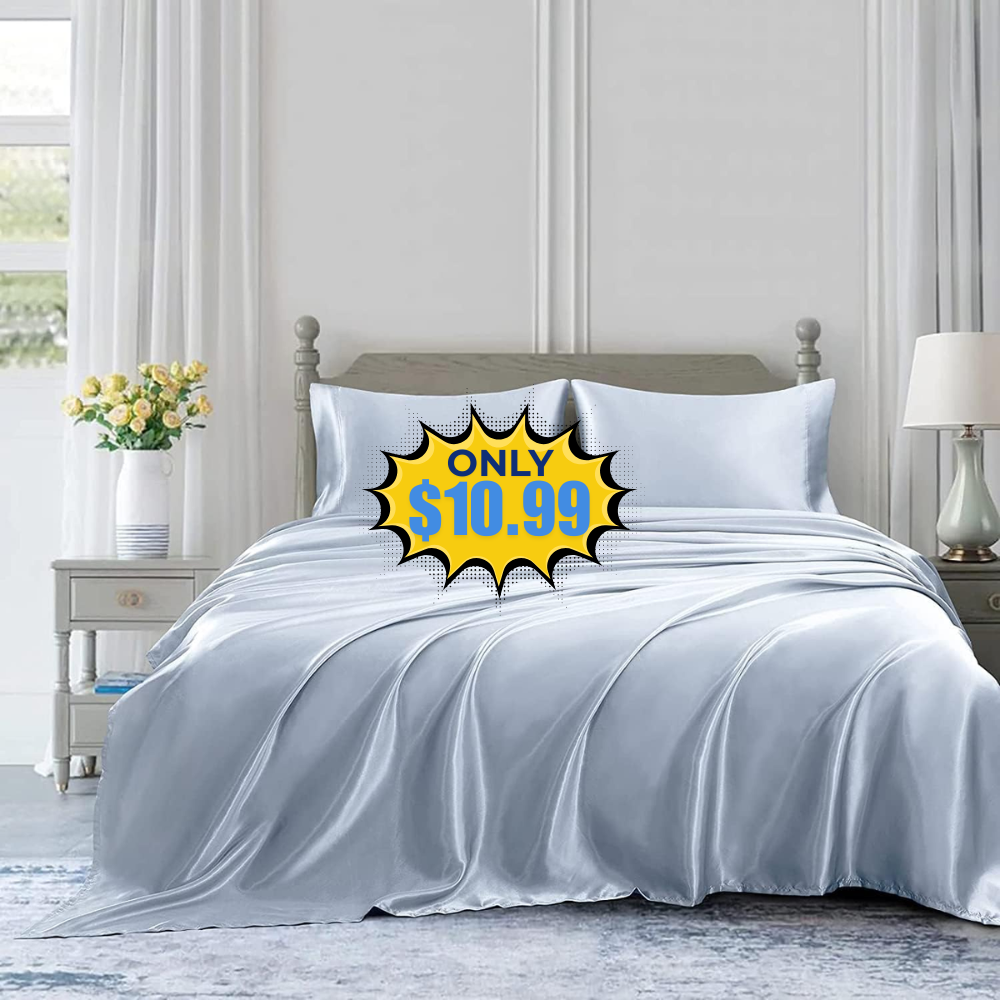 Homiest 3pcs Satin Sheets Set