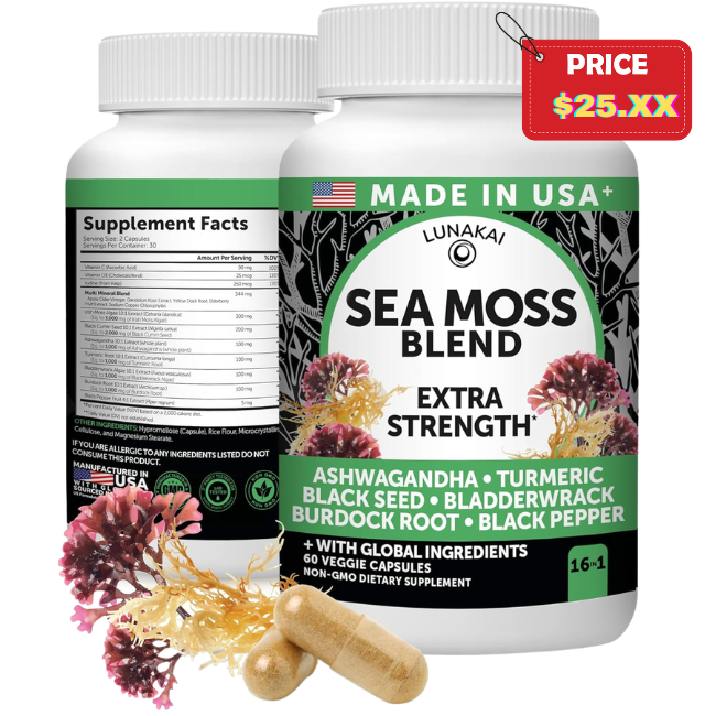 Irish Sea Moss Capsules