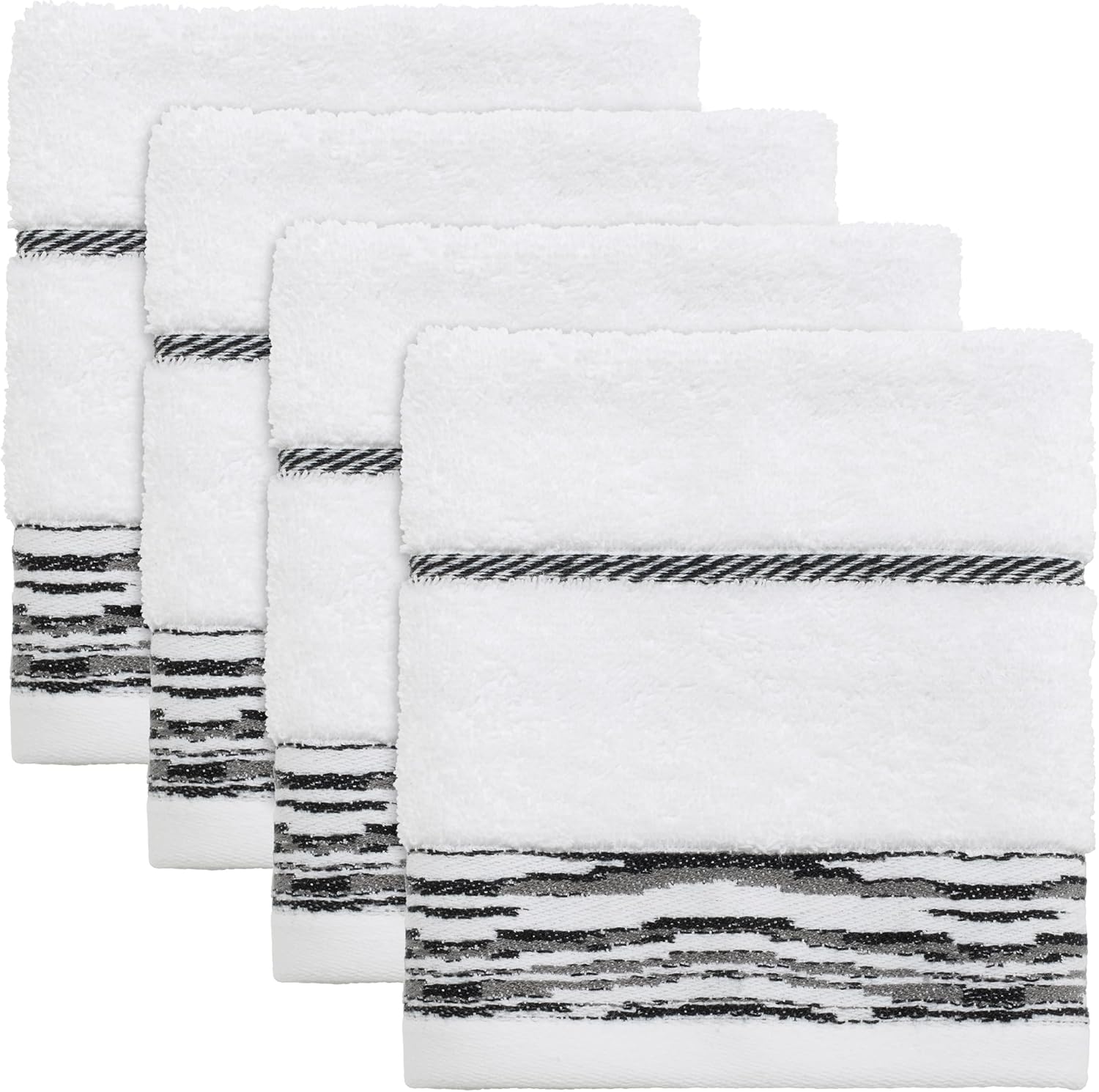 Nicole Miller - Washcloths, Soft & Absorbent Cotton Towels,  deal at Amazon