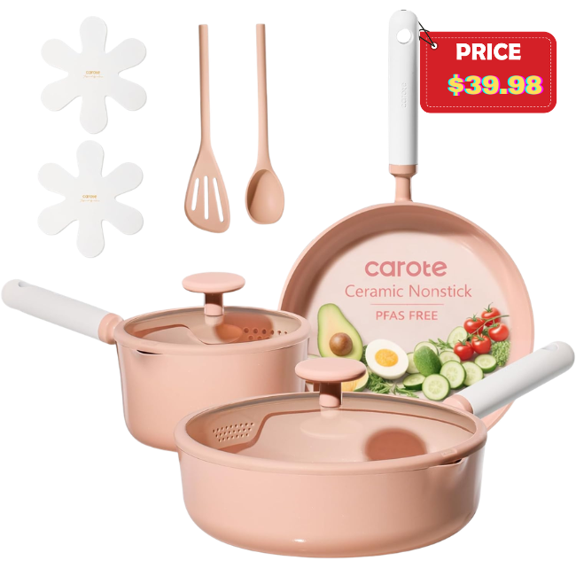 Ceramic Cookware Set Nonstick
