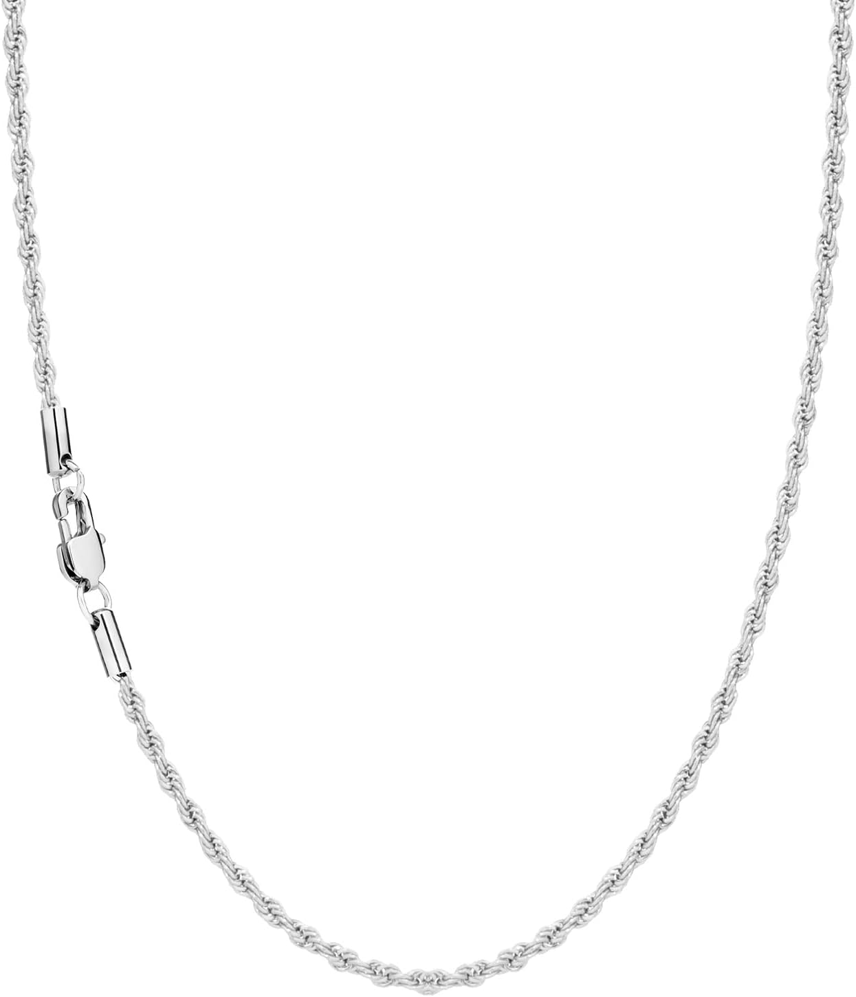 WishChic Dainty Silver Necklace for Women, 925 Sterling Silv deal at Amazon