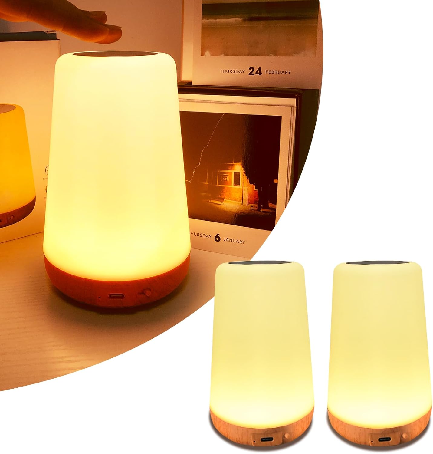 TLAOTNIY Super Bros Mini Question Block Night Lights – USB Powere