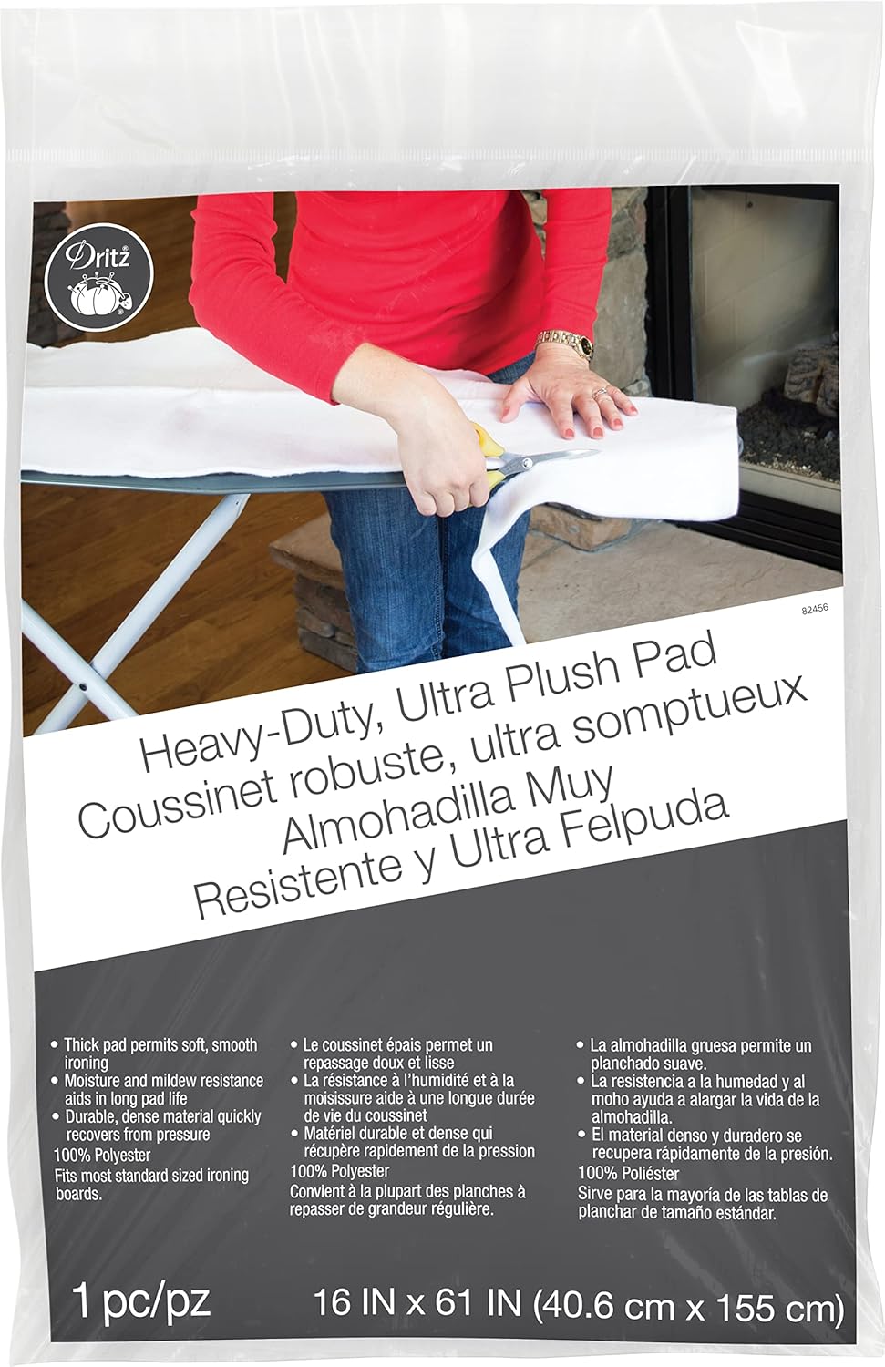 Dritz Clothing Care 82456 Ultra Plush Heavy Duty Ironing Boa deal at Amazon