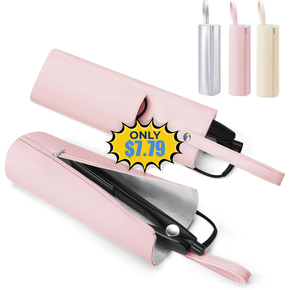 Hair Straightener Mat Pouch