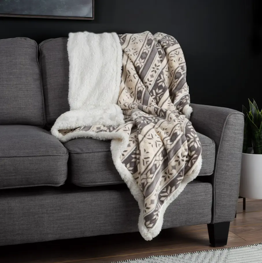 Somerset Home Machine Washable Fleece Blanket for ONLY $9.97 at Walmart