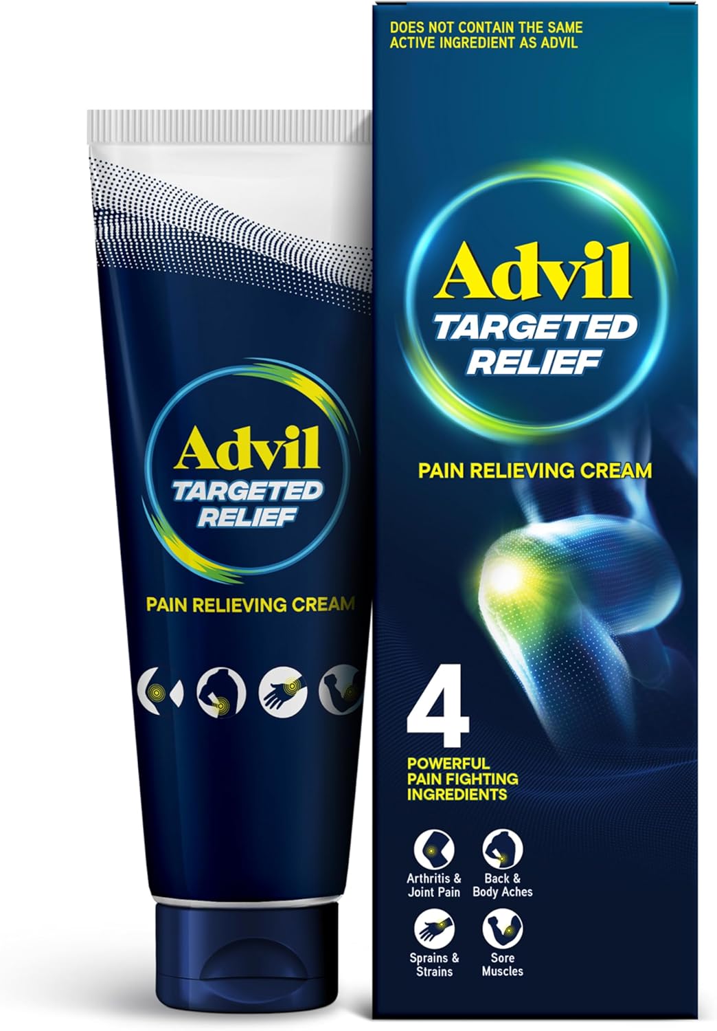 Advil Targeted Relief Pain Relieving Cream, Up to 8 Hours of Powe