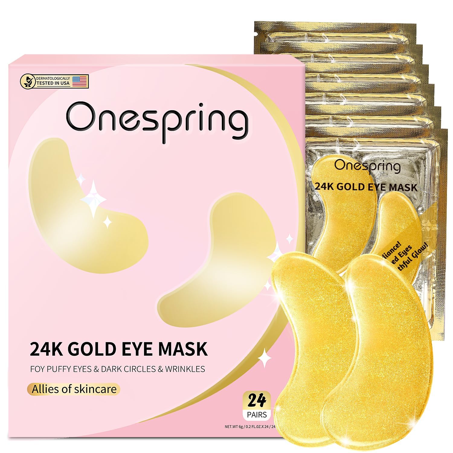Onespring Under Eye Patches Deal at Amazon: Save $14