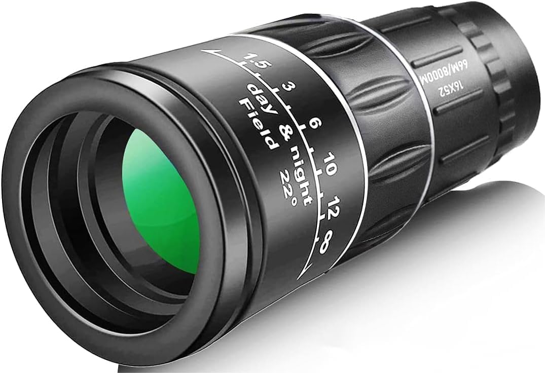 High Powered 16X52 Monocular Telescope Deal: Save 15% at Amazon