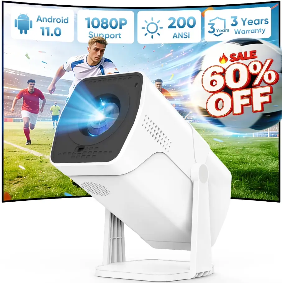 GCZ Smart Projector 4K Support for ONLY $52.69 at Walmart