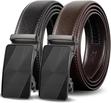 2-Pack Truyis Men’s Ratchet Belts $14 at Amazon