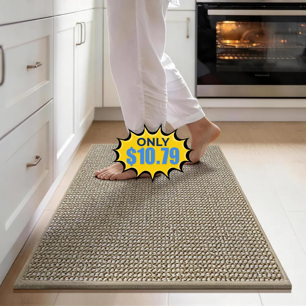 JSEI 17”x30” Non-Slip Kitchen Mats Deal at JSEI