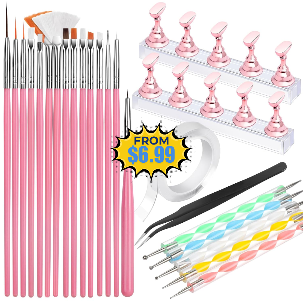 FANDAMEI Nail Art Tools Deal: Save 13%