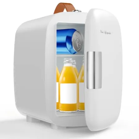 DUMOS 4L 6-Can Mini Fridge $16 at Amazon