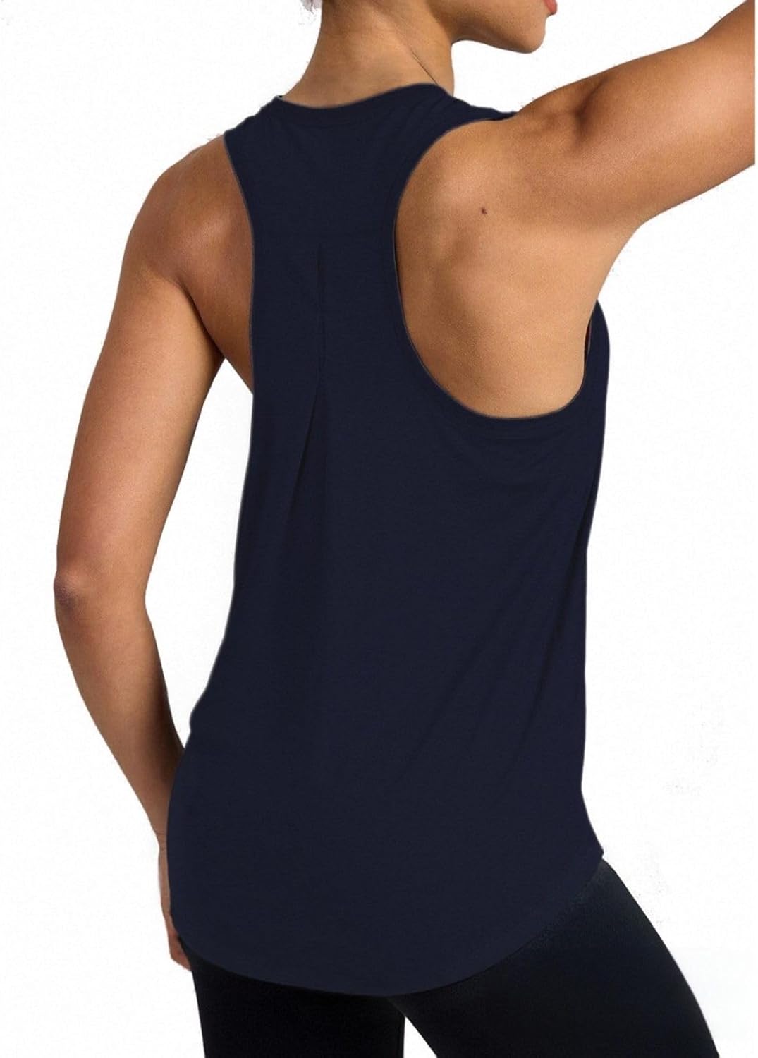 QUEQUETREE Women’s Running Tank Tops Loose Fit Racerback Workout