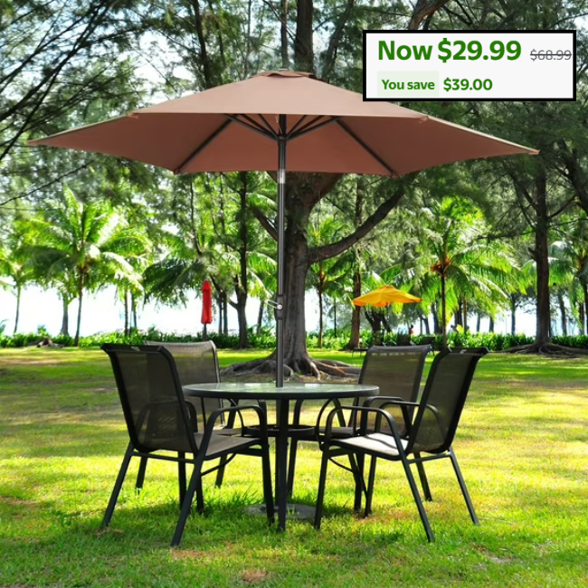 Outdoor Sunshade Canopy Deal: Save $39 at Walmart