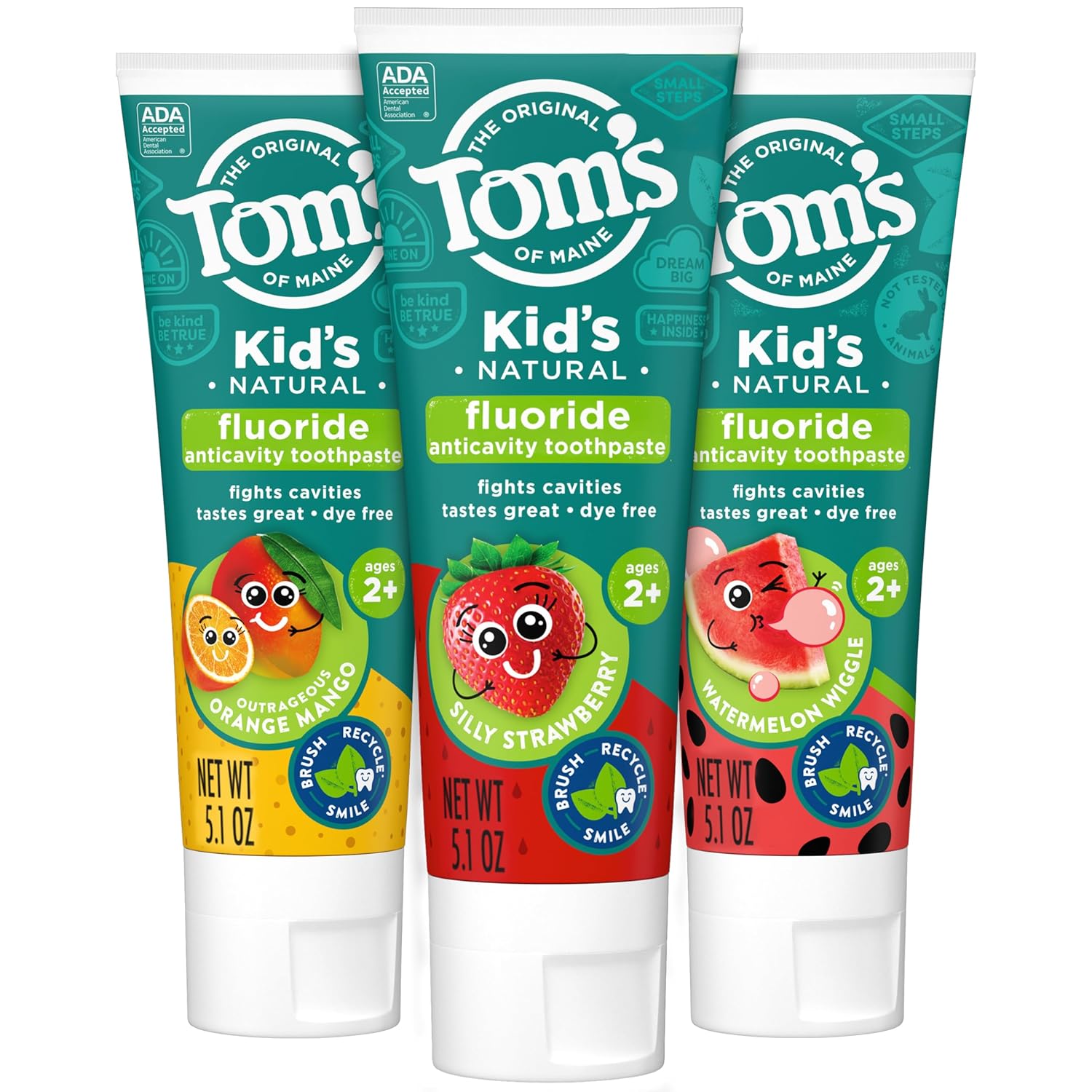 $12.xx Tom’s of Maine Kids Toothpaste Variety Pack (Reg Price Dro