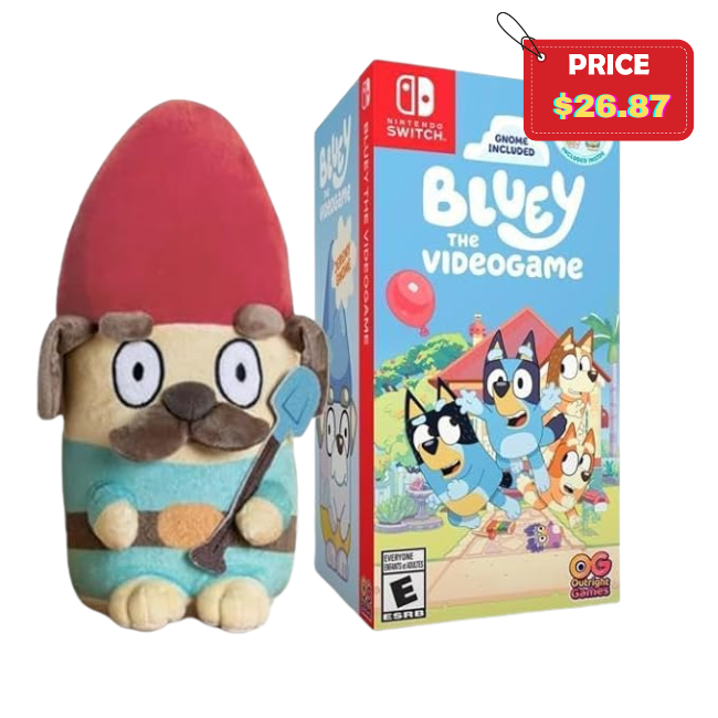 Bluey Videogame Exclusive Plush Bundle Deal: Save 44%