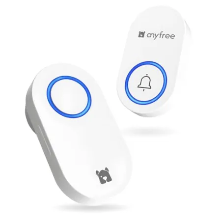anyfree Battery-Free Wireless Doorbell $9.99 at Amazon