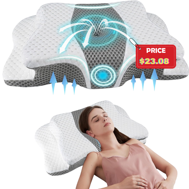 Pain Relief Cervical Pillow Deal: Save 54%