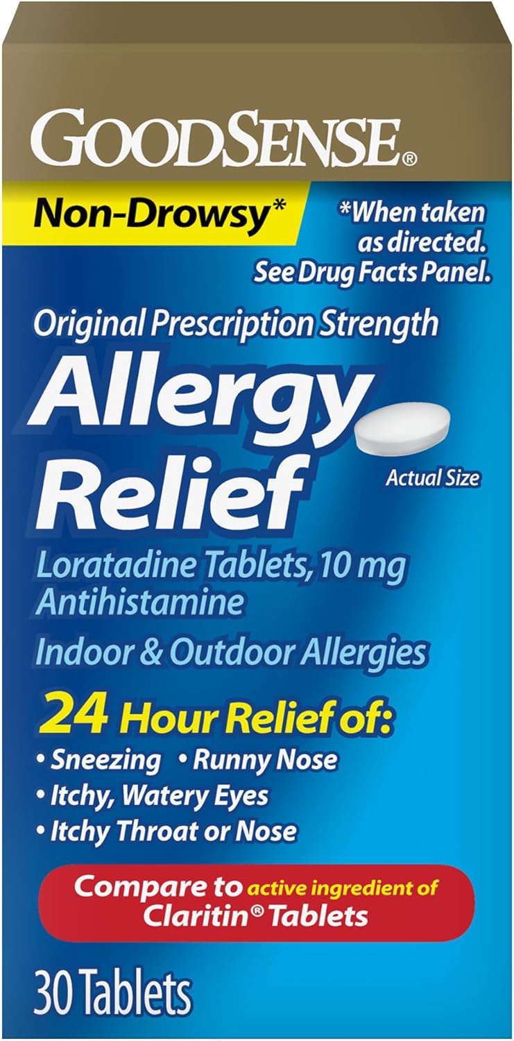 GoodSense Allergy Relief Tablets Deal at Amazon: Only $3.79