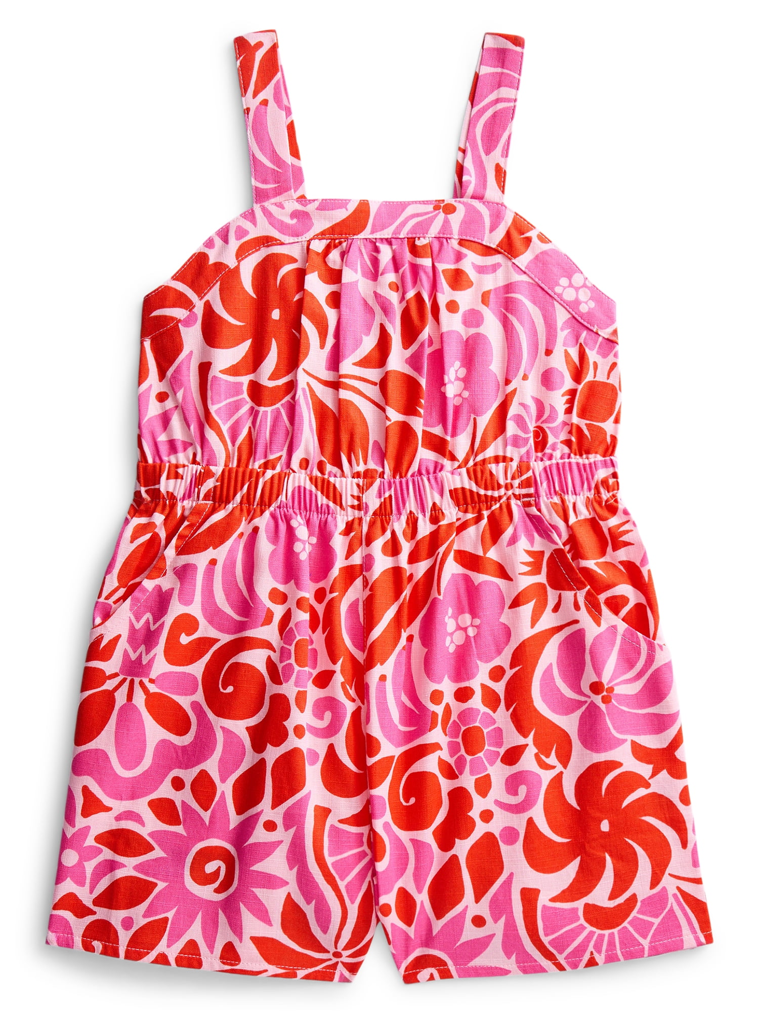 Wonder Nation Girls’ Elastic Back Romper Deal at Walmart