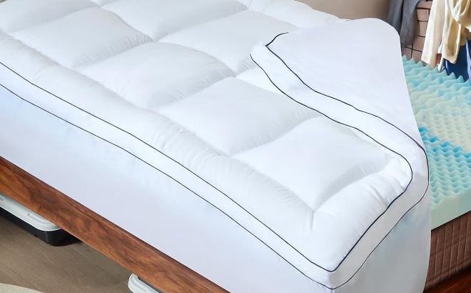 NicePlus Dual Layer Mattress Topper Deal at Walmart