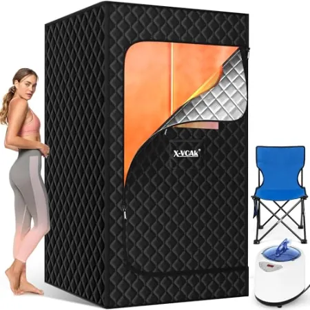 X-Vcak Upgraded Portable Sauna $71 at Amazon