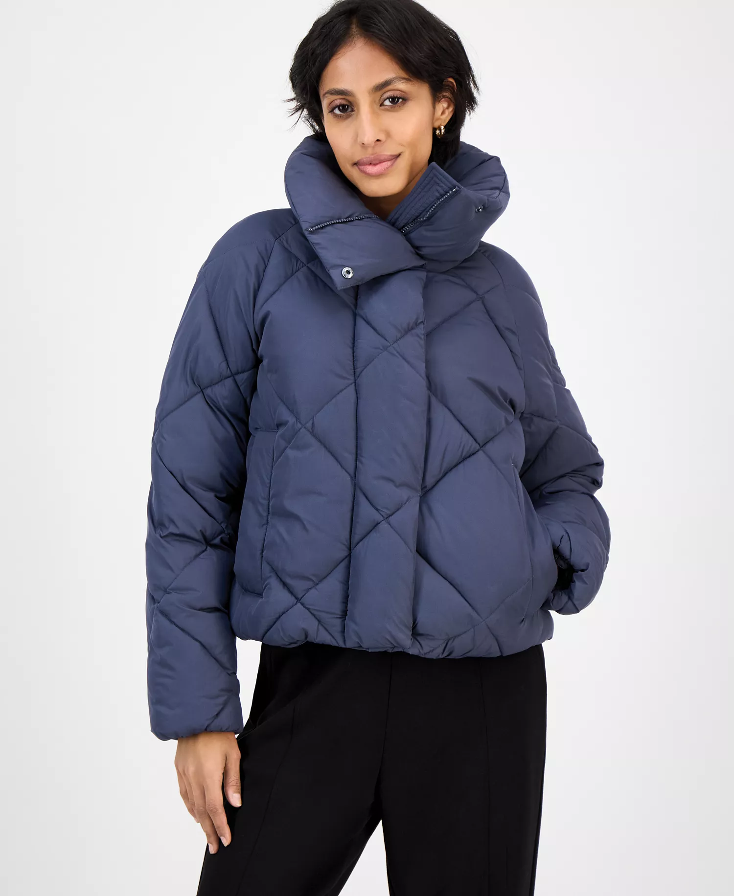 Women’s Short Diamond Puffer Coat Deal at Macy’s: Save $100