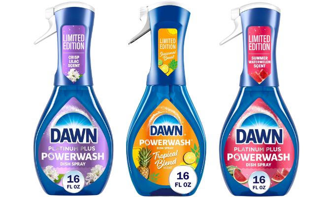 NEW Dawn Powerwash Sprays Deal at Walmart for $5.94