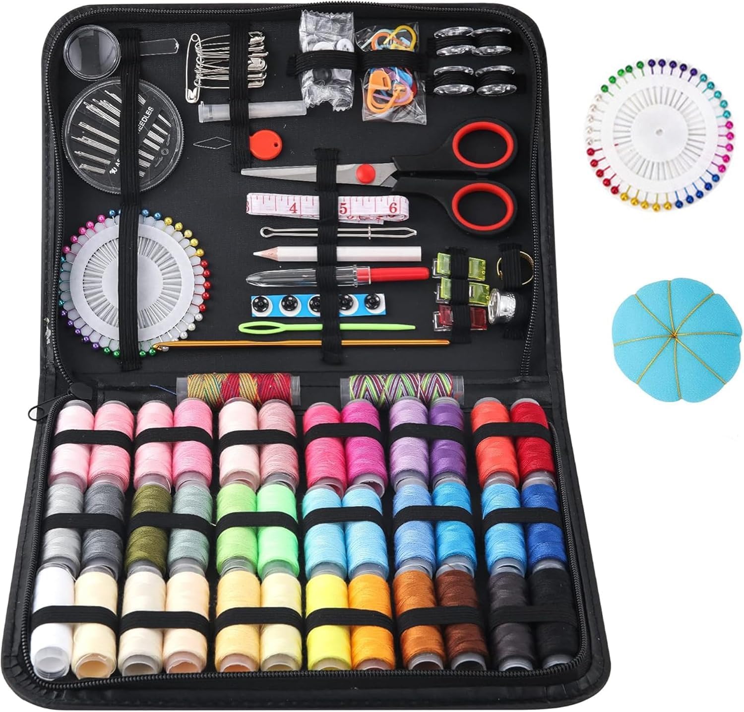 LUPOGRIGIO Sewing Machine Kit for Hand Held Sewing Machine, 183PC