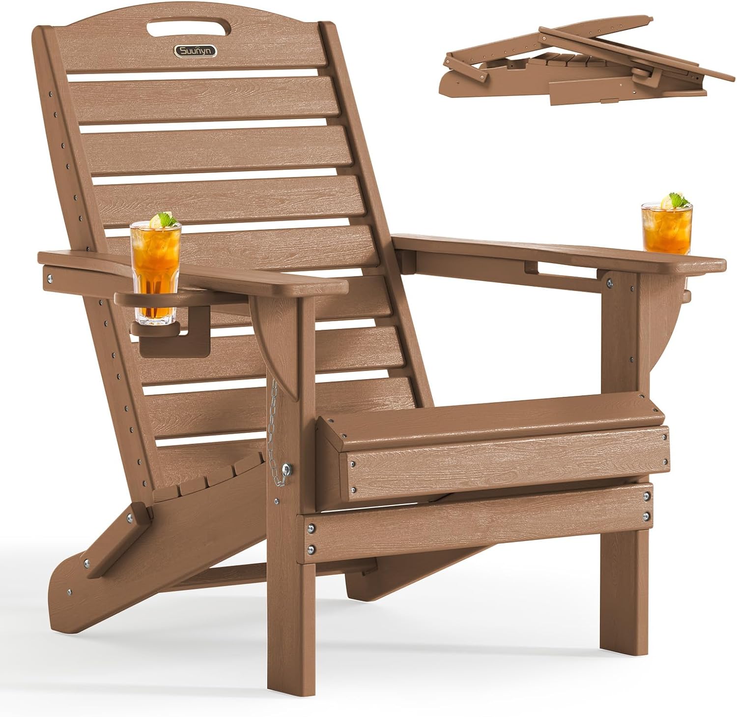 Walmart Home Pick: Outdoor Folding Adirondack Deck Chair (Many Co