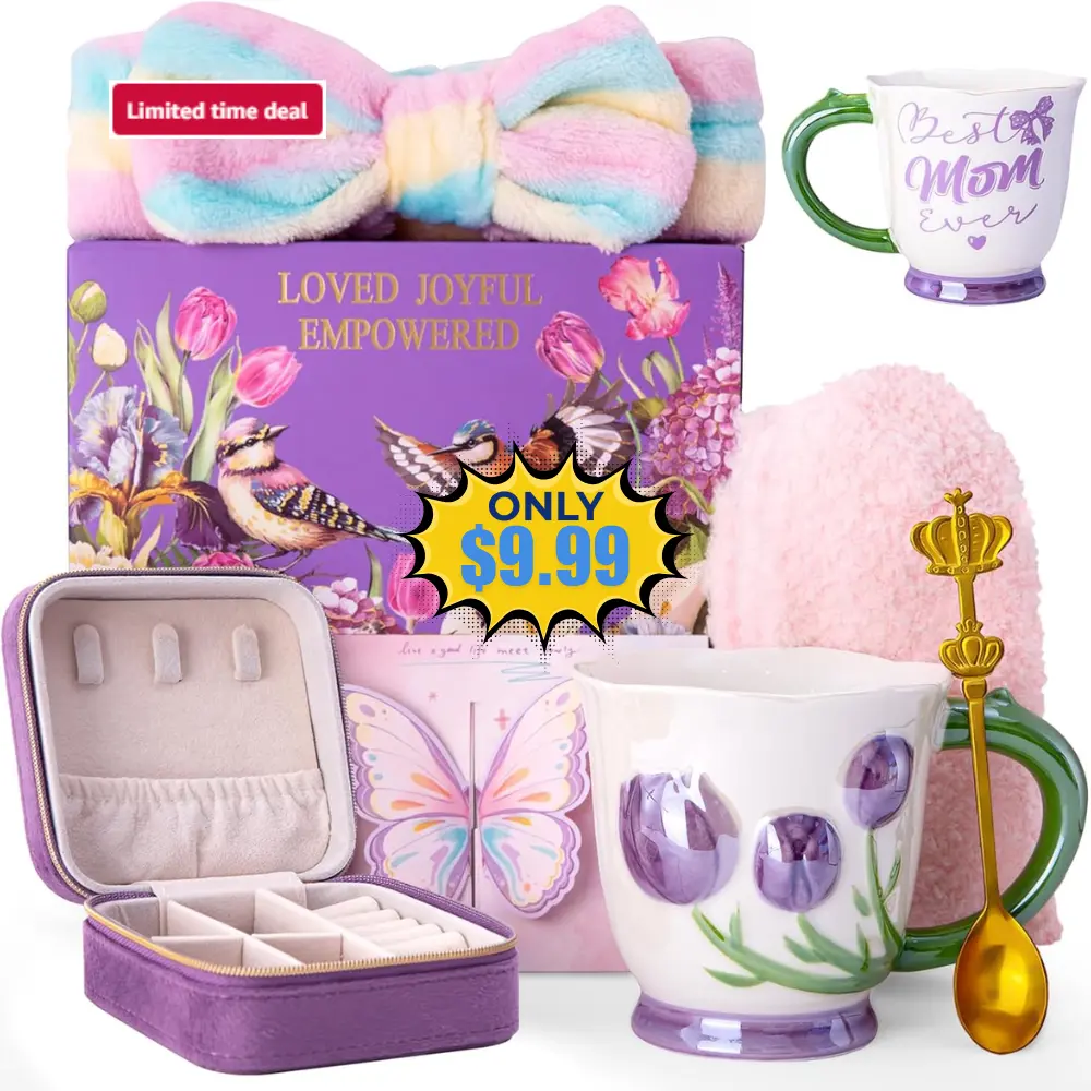 7pcs Tulip Mom Gifts Set Deal: Save 50% at DealsFinders.com